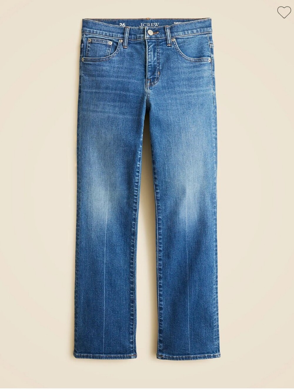 J Crew Tall mid-rise kickout jean CN356 Size 28